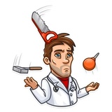 Skeptical Doc WhatsApp Sticker #10