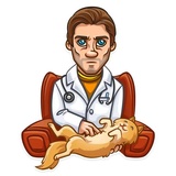 Skeptical Doc WhatsApp Sticker #13