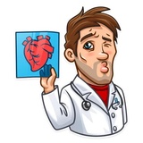 Skeptical Doc WhatsApp Sticker #2