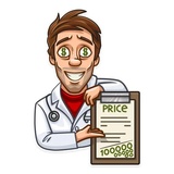 Skeptical Doc WhatsApp Sticker #22