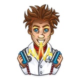 Skeptical Doc WhatsApp Sticker #24