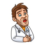 Skeptical Doc WhatsApp Sticker #26