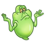 Slimer WhatsApp Sticker #18
