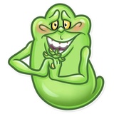 Slimer WhatsApp Sticker #21