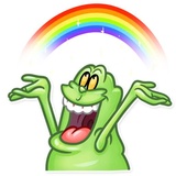 Slimer WhatsApp Sticker #23