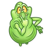 Slimer WhatsApp Sticker #25