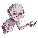 Gollum WhatsApp Sticker #11
