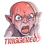 Gollum WhatsApp Sticker #12