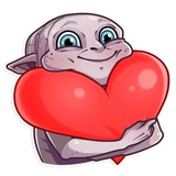Gollum WhatsApp Sticker #15