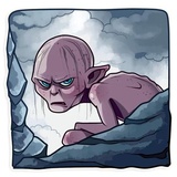 Gollum WhatsApp Sticker #16