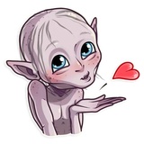 Gollum WhatsApp Sticker #2
