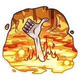 Gollum WhatsApp Sticker #3