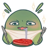 Smol Mimic WhatsApp Sticker #12