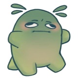 Smol Mimic WhatsApp Sticker #13