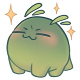 Smol Mimic WhatsApp Sticker #22