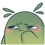 Smol Mimic WhatsApp Sticker #23