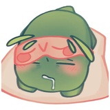 Smol Mimic WhatsApp Sticker #27