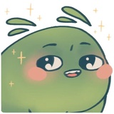 Smol Mimic WhatsApp Sticker #30