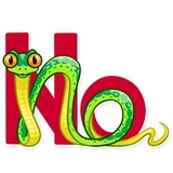 Sneaky Snake WhatsApp Sticker #11