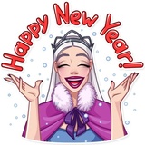 The Snow Queen WhatsApp Sticker #10