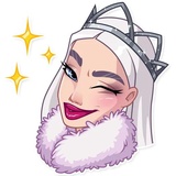 The Snow Queen WhatsApp Sticker #11
