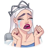 The Snow Queen WhatsApp Sticker #12