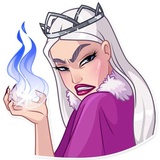 The Snow Queen WhatsApp Sticker #15