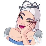 The Snow Queen WhatsApp Sticker #16