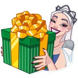 The Snow Queen WhatsApp Sticker #23