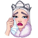 The Snow Queen WhatsApp Sticker #24