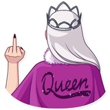The Snow Queen WhatsApp Sticker #26