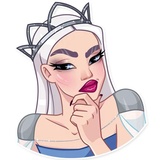 The Snow Queen WhatsApp Sticker #29