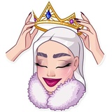 The Snow Queen WhatsApp Sticker #30