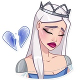 The Snow Queen WhatsApp Sticker #6