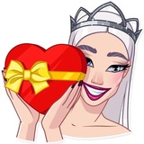 The Snow Queen WhatsApp Sticker #7