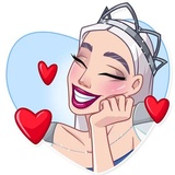 The Snow Queen WhatsApp Sticker #8