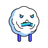 Snowball WhatsApp Sticker #8