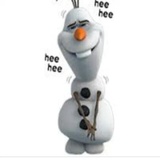 Olaf Emoji WhatsApp Sticker #13