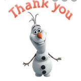 Olaf Emoji WhatsApp Sticker #9