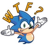 Sonic WhatsApp Sticker #17