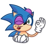 Sonic WhatsApp Sticker #19