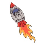 Space Kitties WhatsApp Sticker #2