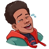 Into the spider-Verse WhatsApp Sticker pack