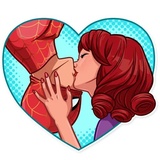 Into the spider-Verse WhatsApp Sticker #13