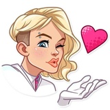 Into the spider-Verse WhatsApp Sticker #2