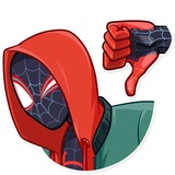 Into the spider-Verse WhatsApp Sticker #24