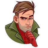 Into the spider-Verse WhatsApp Sticker #26