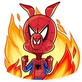 Into the spider-Verse WhatsApp Sticker #29
