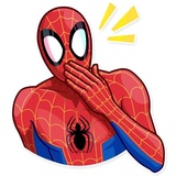 Into the spider-Verse WhatsApp Sticker #4