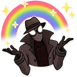 Into the spider-Verse WhatsApp Sticker #7
